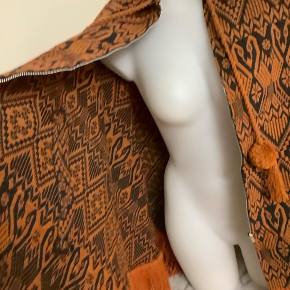 Vintage Cape made in Guatemala excellent condition S/M 34-36 bust - Picture 4 of 11